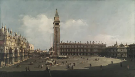 Piazza San Marco, Venedig, um 1740