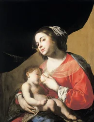 Die stillende Madonna
