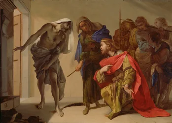 Der von Saul beschworene Schatten Samuels, um 1655