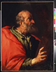 Kopf eines alten Mannes, Apostel Petrus?