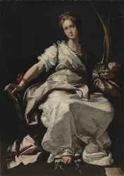Die heilige Katharina von Alexandria