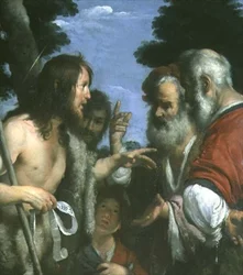 Die Predigt des Heiligen Johannes des Täufers, ca. 1644