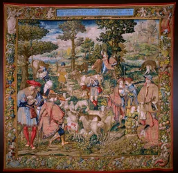 Die Gründung Roms: Faustulus trifft Romulus und Remus.