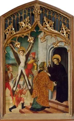 Heiliger Vinzenz von Saragossa und Heiliger Vinzenz Ferrer, 1430er