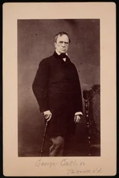 Porträt von George Catlin 1796-1872, ca. 1867