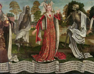 Totentanz: Kaiserin (Detail)