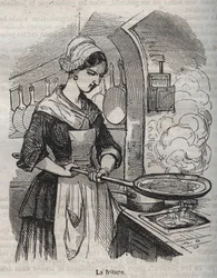 La friture - Gravur in 