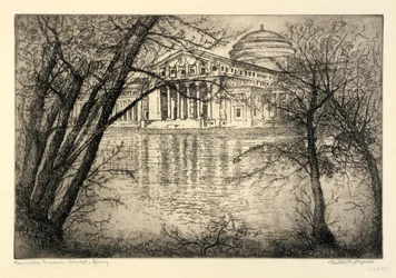 Kunstgebäude - Frühling