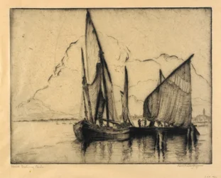 Venedig Fischerboote