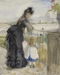 Auf dem Balkon, 1871-72
