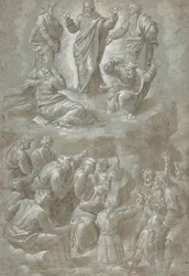 Die Verklärung, nach Raphael, 1511-51