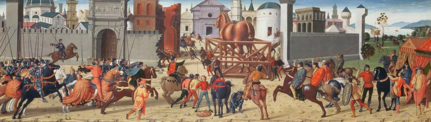 Die Belagerung von Troja II: Das hölzerne Pferd