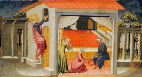Der heilige Nikolaus sorgt für Mitgiften
