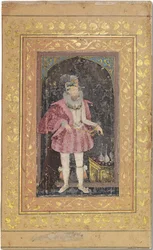 Seltenes Mughal-Porträt von James I, ca. 1615-18