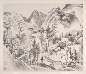 Landschaften, datiert 1814
