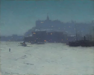 Quebec vom Hafen aus, ca. 1910