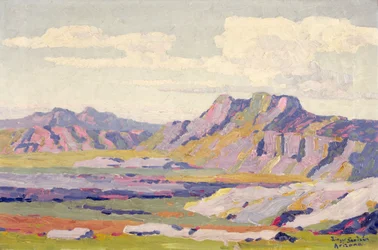 In der Painted Desert, Arizona