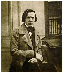 Porträt von Frédéric Chopin