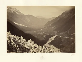 Das Tal von Chamonix, Blick auf Chapeau