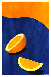 Frische Orangenscheiben