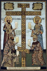 Das Wahre Kreuz von der Kiy-Insel, 1670er