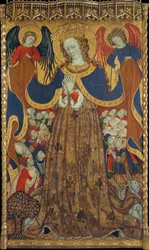Jungfrau der Barmherzigkeit, ca. 1430