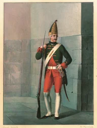Grenadier des Ismailowsky-Regiments 1762, Ende 1830er