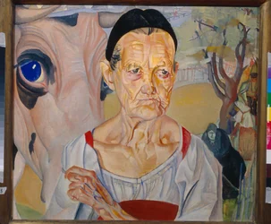 Die Gesichter Russlands: Porträt einer alten Milchfrau