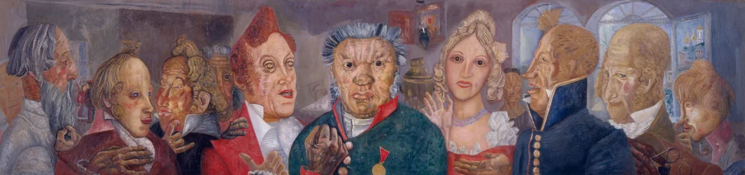 Personen der Komödie Der Revisor von N. Gogol, 1933-1934