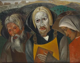 Vasili Kachalov als Zar Fjodor Ioannowitsch, 1923