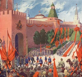 Festival zur Erinnerung an die Dritte Kommunistische Internationale in Moskau