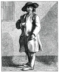 Ein Schornsteinfeger, 1737-1742