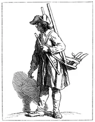 Ein Straßenporter