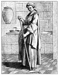 Ein Straßenkehrer, 1737-1742