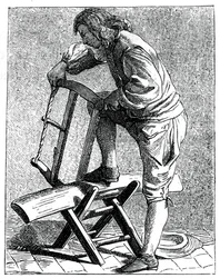 Ein Holzfäller, 1737-1742