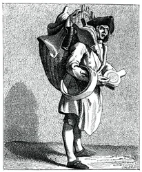 Blasebälge oder Eimer zu reparieren!, 1737-1742