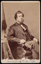 Porträt von Hamilton Fish 1808-1893, vor 1893