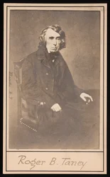 Porträt von Roger Brooke Taney 1777-1864, vor 1864