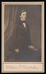 Porträt von William Pitt Fessenden, vor 1869