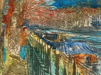 Mädchen in Little Venice