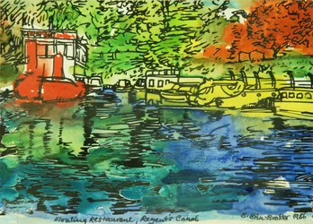 Das schwimmende Restaurant