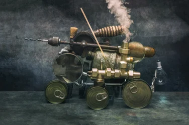 Steampunk-Erfindung