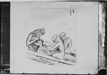 Fotografische Reproduktion von "The Passing of Arthur"