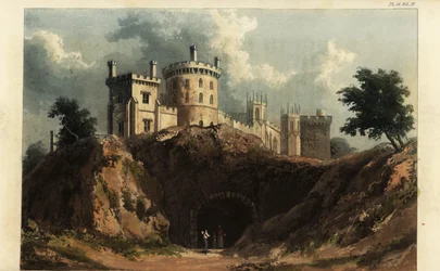 Enmore Castle, Somerset, Sitz des 3. Earl of Egmont