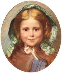 Mädchen mit Haube