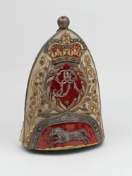Grenadiermütze eines Offiziers, 65. Regiment zu Fuß, um 1758