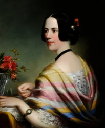 Porträt von Miss Eliza Wilkinson, ca. 1860