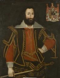Porträt von Sir Robert Poyntz, ca. 1615