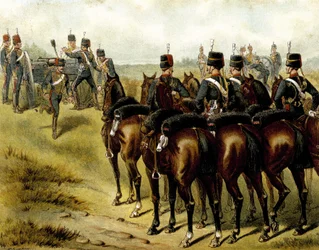 Die Royal Horse Artillery - in 