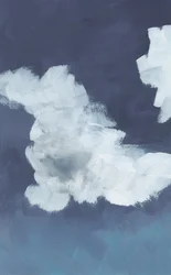 Träumende Blaue Wolken